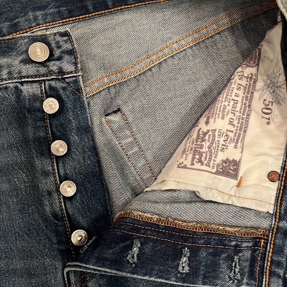 Levi’s 501 Quality Clothing Levi’s Premium Denim 30 x26 - Picture 7 of 10